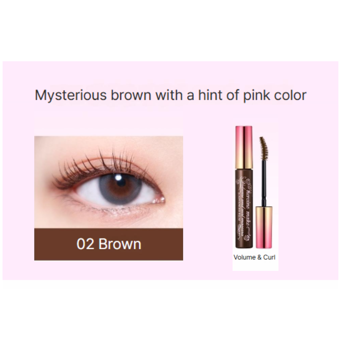 KISSME Heroine Make Advanced Film Mascara Water Proof Free (Long / Volume) (4 Options)