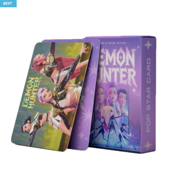 K-POP Demon Hunters Photo Cards, Stickers (7 Options)