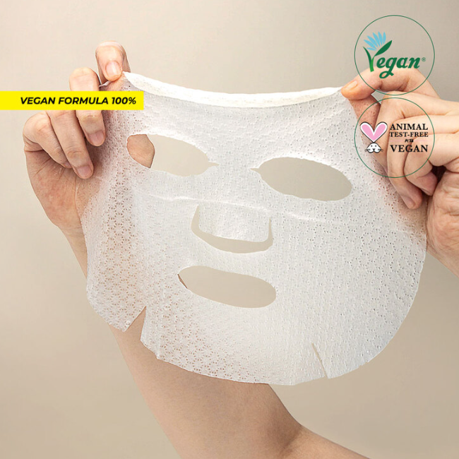 Chorok Chorong Vegan Herb Niacinamide 5% Jeju Peppermint sheet Mask (27ml x10EA) (3 Options)