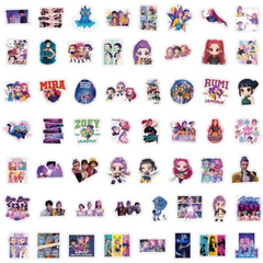 K-POP Demon Hunters Deco Stickers 55pcs