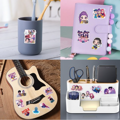 K-POP Demon Hunters Deco Stickers 55pcs