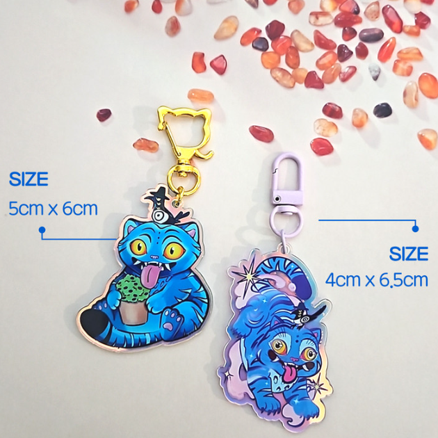 KPOP Demon Hunters Derpy Keyring Set, Knot Bracelet (3 Options)