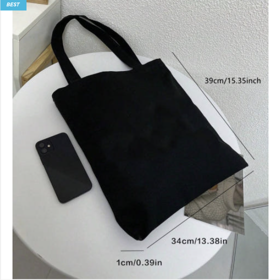 K-POP DEMON HUNTERS Eco Bag (Derpy Tiger · Saja Boys · Huntrix) (4 Options)