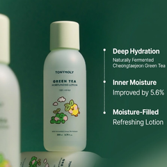 TONYMOLY Green Tea Moisturizing Skincare Line (TONER, LOTION, SERUM, CREAM, MIST) (16 Options)