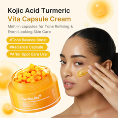 Medicube Kojic Acid Turmeric Vita Capsule Cream 53g (3 Options)
