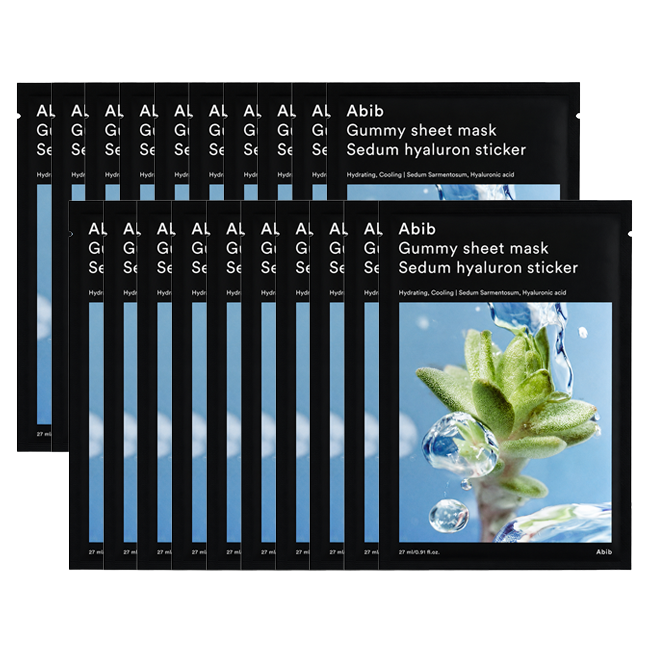 Abib Gummy Sheet Mask Sticker 27g 5 Types (18 Options)