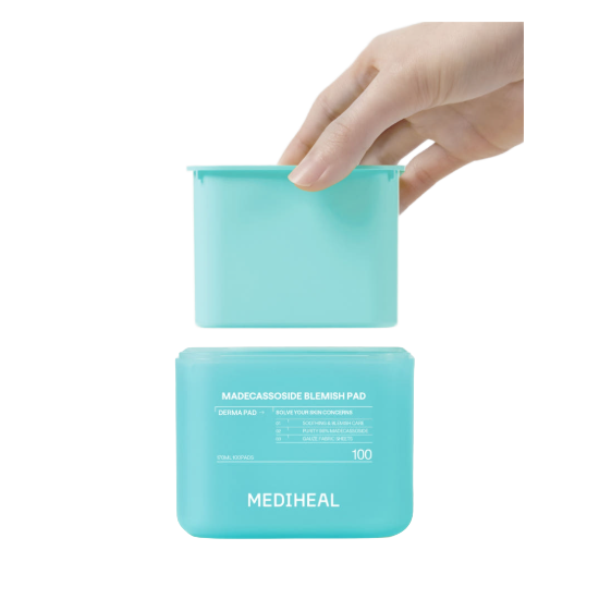 MEDIHEAL Derma Toner Pad 7 Types (Main 100 Sheets / Refill 100 Sheets) (20 Options)