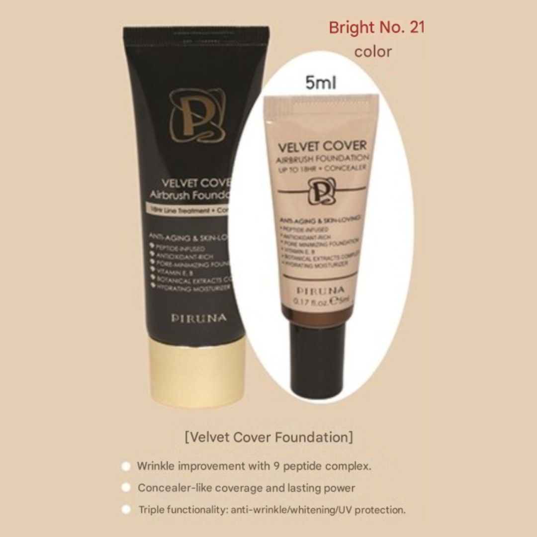 Cocoyoung Piruna Travel Base Makeup 5-Piece Set (Mini)
