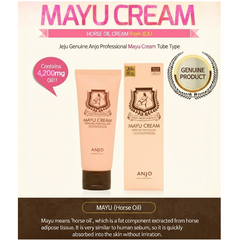 ANJO Professional Jeju Horse Oil Cream 80g (Tube Type)  (3 Options)