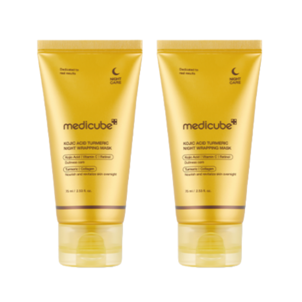 Medicube Kojic Acid Turmeric Vita Wrapping Mask (75ml / 2.54 fl.oz) (3 Options)