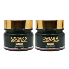 3W CLINIC Caviar & Luxury Gold Rich Cream 100g (3 Options)