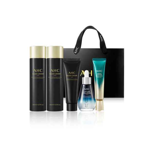 AHC Black Caviar Special Synergy Set (5 Items) , Youth Ritual Set (5 Items) (4 Options)