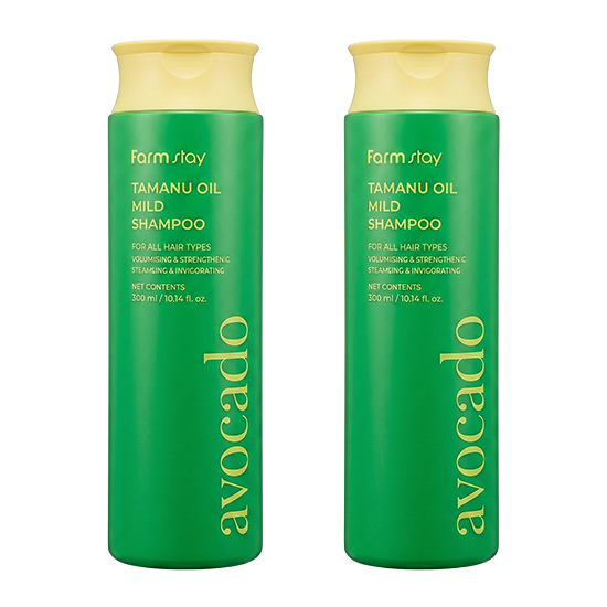 FARM STAY Tamanu Oil Mild Avocado Shampoo & Conditioner 300ml (7 Options)