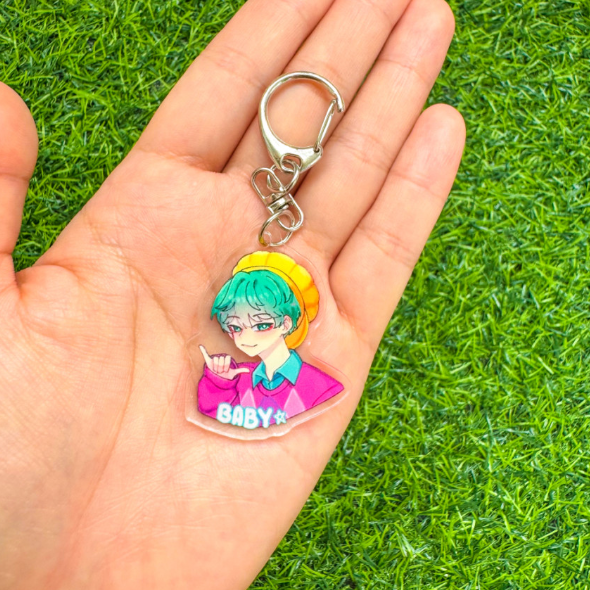 K-POP Demon Hunters Keyring (Huntr/x, Saja Boys, Derpy) (29 Options)
