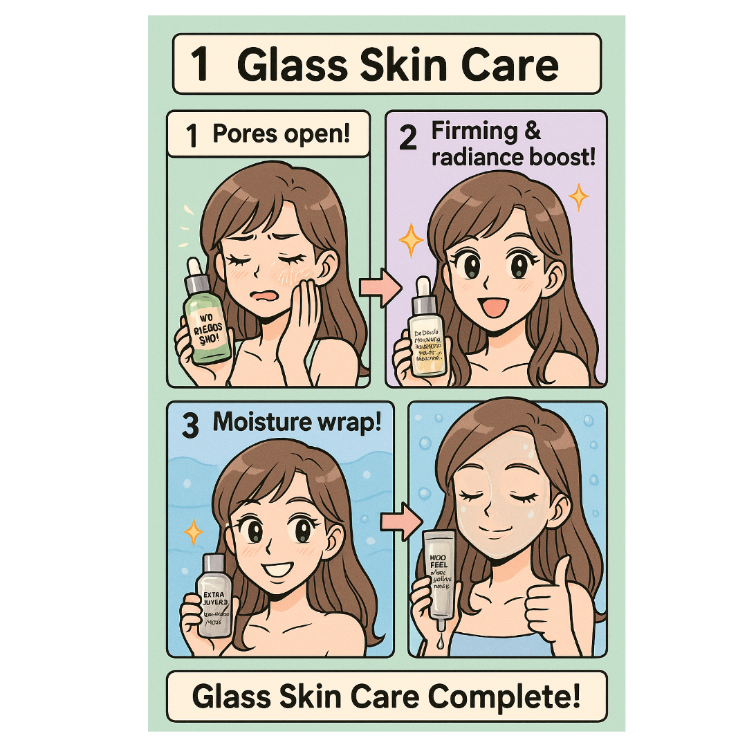 VT Reedle Shot + Dr. Oracle Curesona Radiance Glow Ampoule 40ml + MEDI-PEEL Extra Super 9 Plus Water Glow Lifting Wrapping Mask 4ml (12 Options)