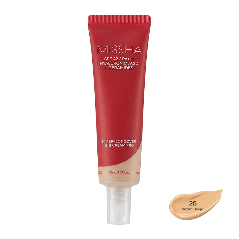 MISSHA M Perfect Cover BB Cream Pro SPF42 PA+++ 50ml (4 Options)