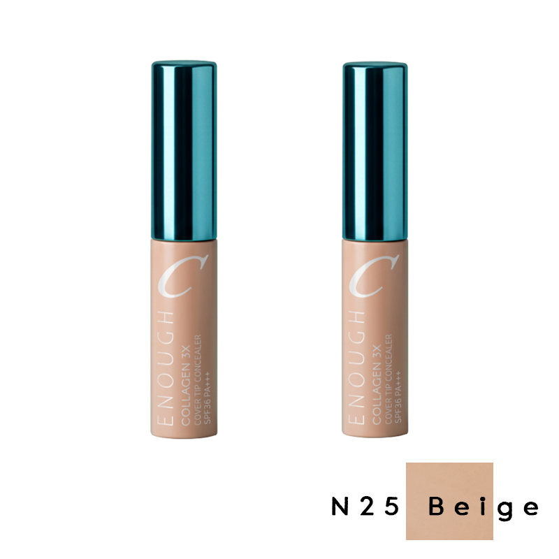 Enough Collagen 3X Moisture Cover Tip Concealer SPF36 PA+++ 9g (9 Options)