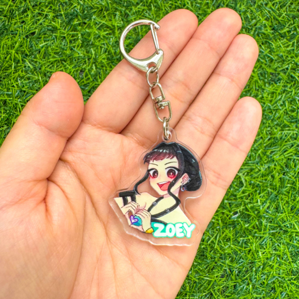 K-POP Demon Hunters Keyring (Huntr/x, Saja Boys, Derpy) (29 Options)