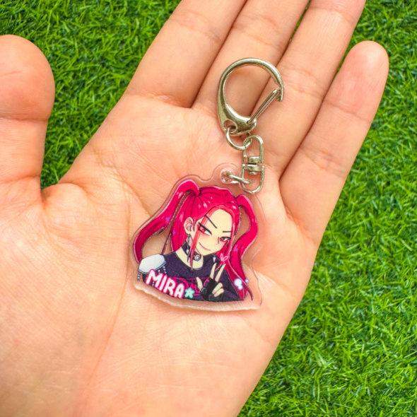 K-POP Demon Hunters Keyring (Huntr/x, Saja Boys, Derpy) (29 Options)