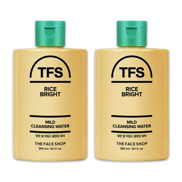 THE FACE SHOP Rice Bright Cleansing Gel Foam 100ml / Foam Cleanser 100ml / Tube Balm 60ml / Cleansing Water 300ml / Cleansing Oil 100ml (20 Options)
