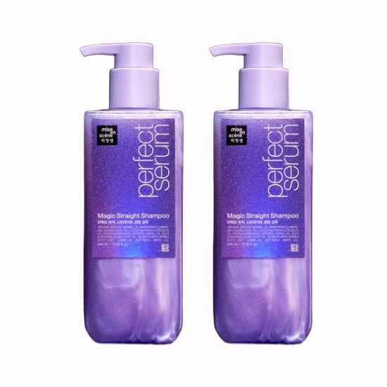 Mise En Scène Perfect Magic Straight Line — SHAMPOO 530ml / TREATMENT 230ml / SERUM 80ml (10 Options)