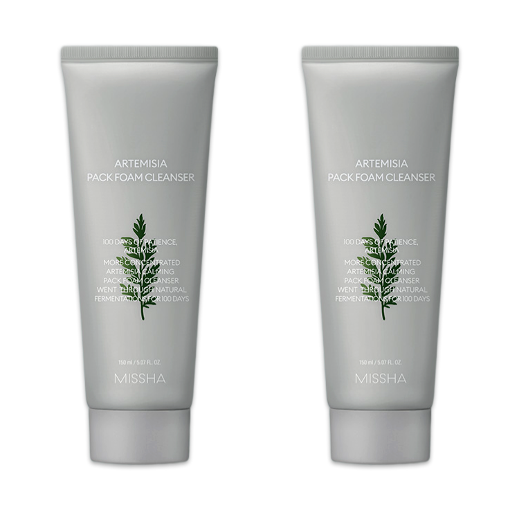 MISSHA Artemisia Pack Foam Cleanser 150ml (3 Options)