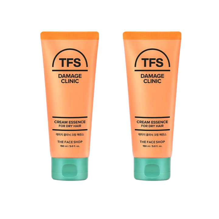 THE FACE SHOP Damage Clinic Hair Care (Shampoo / Treatment / Ampoule Treatment / Cream Essence / Double Mist / Recovery Balm ) (24 Options)