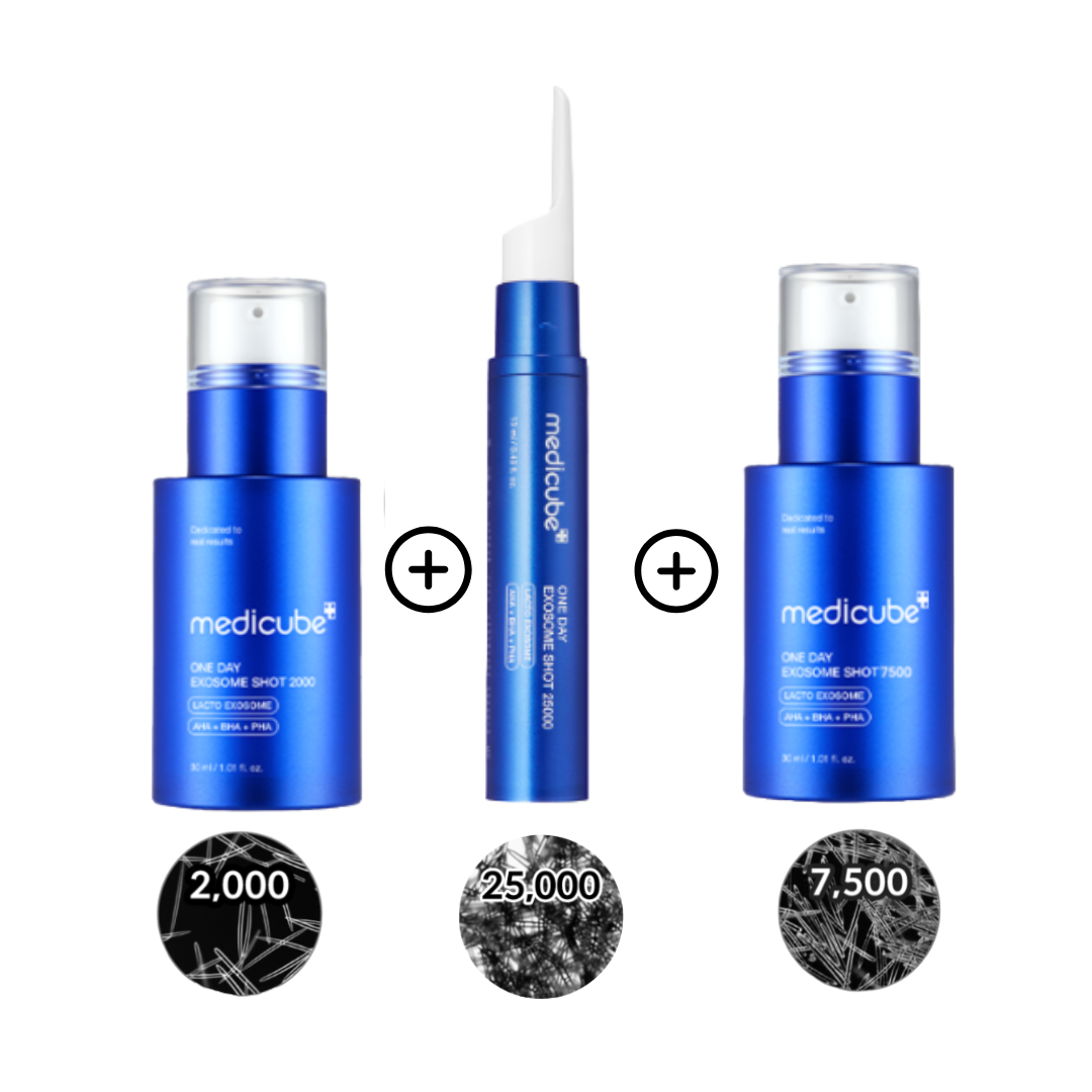 Medicube Zero Oneday Exosome Shot Pore Ampoule 2,000Shot 30ml, 7,500Shot 30ml, 25,000Shot 13ml (10 Options)