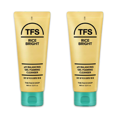 THE FACE SHOP Rice Bright Cleansing Gel Foam 100ml / Foam Cleanser 100ml / Tube Balm 60ml / Cleansing Water 300ml / Cleansing Oil 100ml (20 Options)