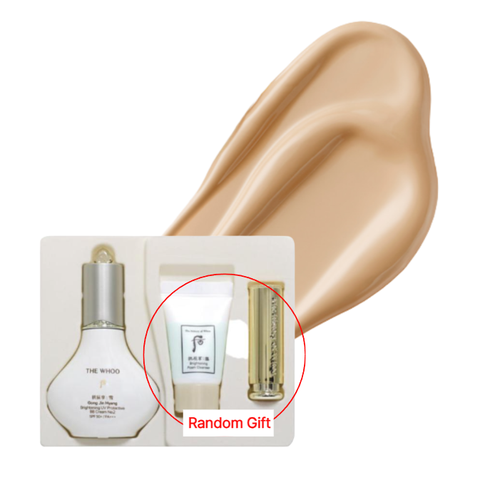 The History of Whoo Gongjinhyang :Seol Brightening UV Protective BB Cream 40 mL / Single & Special Set (4 Options)