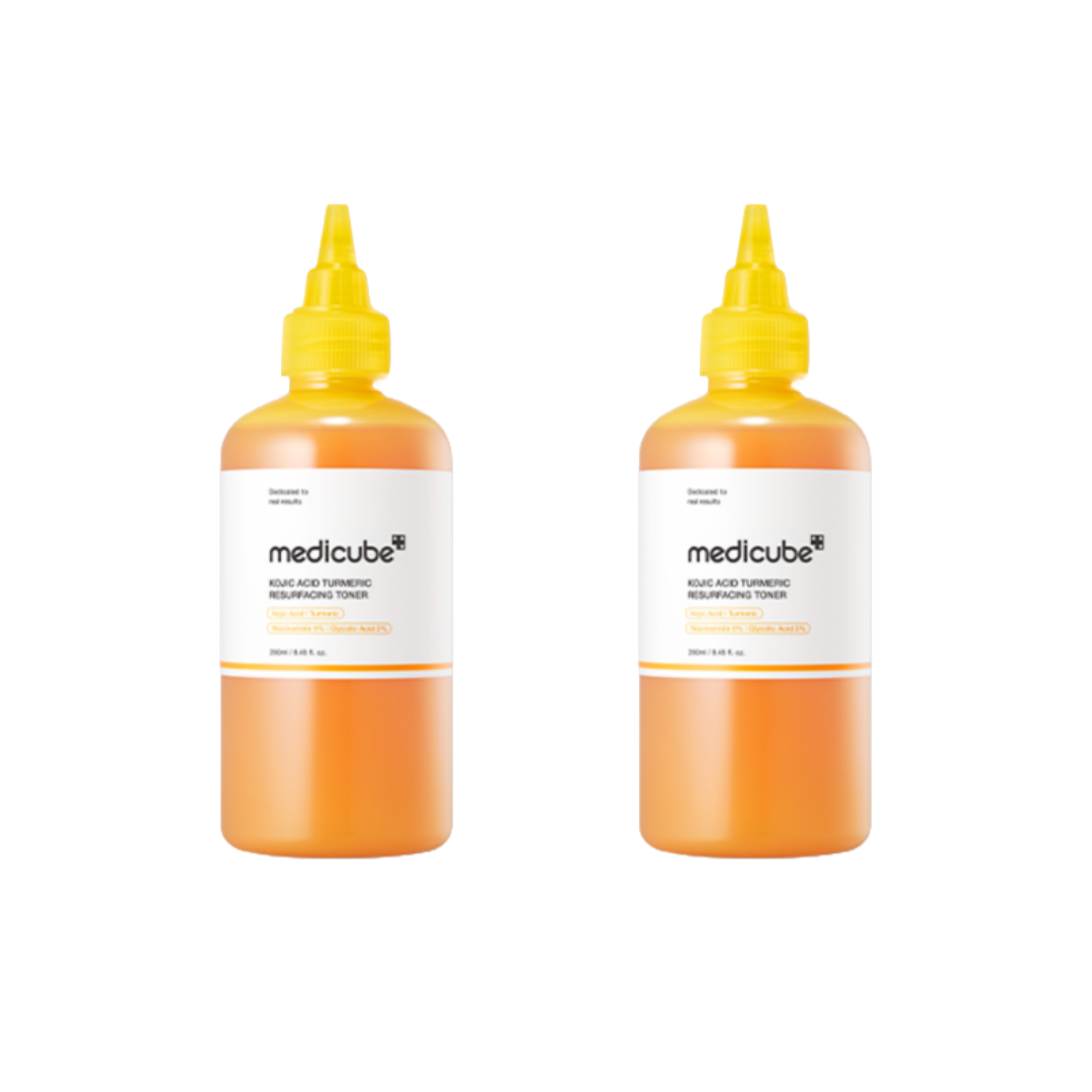 Medicube Kojic Acid Turmeric Resurfacing Toner 250ml (3 Options)