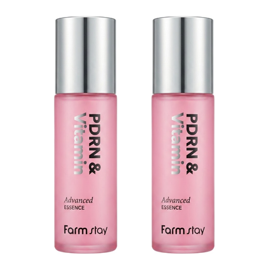 FARMSTAY PDRN & Vitamin Advanced Essence 50ml (3 Options)