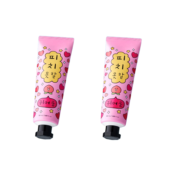 THE FACE SHOP Fruits Talk Hand Cream 50ml (Peach / Apple / Watermelon / Mango / grapefruit) (15 Options)