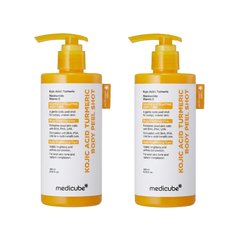 Medicube Kojic Acid Turmeric Body Peel Shot 280ml (3 Options)