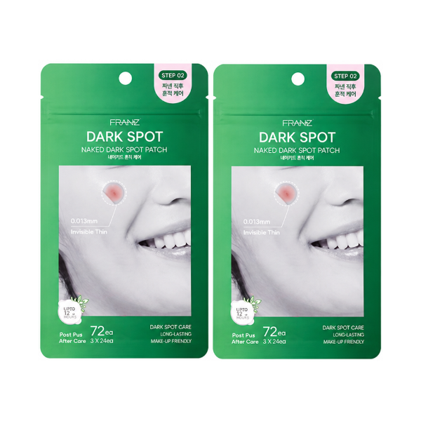 FRANZ Naked Spot Acne Patch 72ea 3 Type - Early / Active / Dark (10 Options)