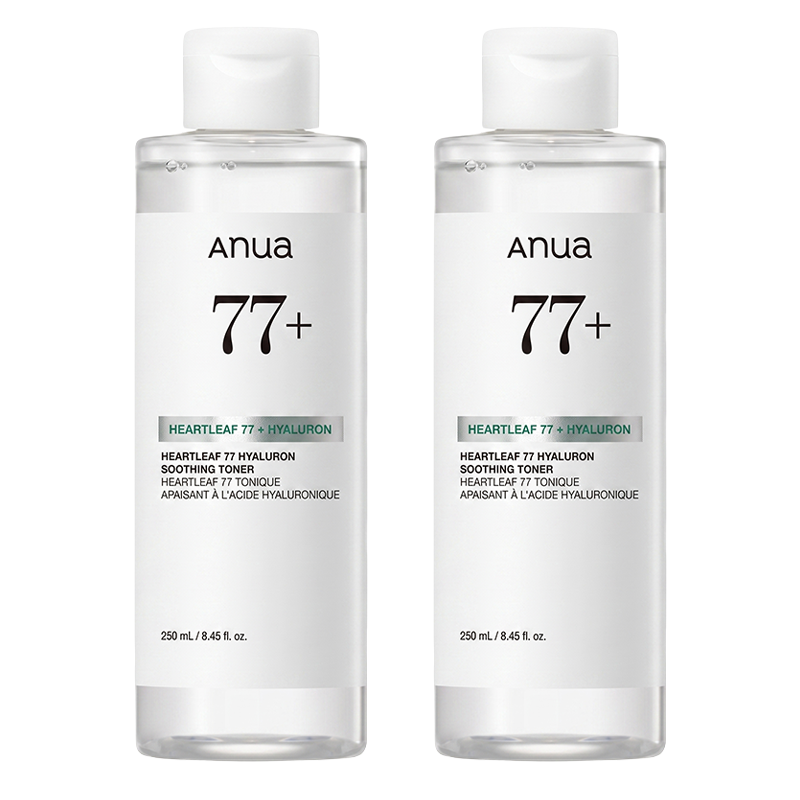 ANUA Heartleaf 77+ Skincare Set (Toner 250ml, Lotion 200ml, Serum 30ml, Soothing Cream 80ml) (13 Options)