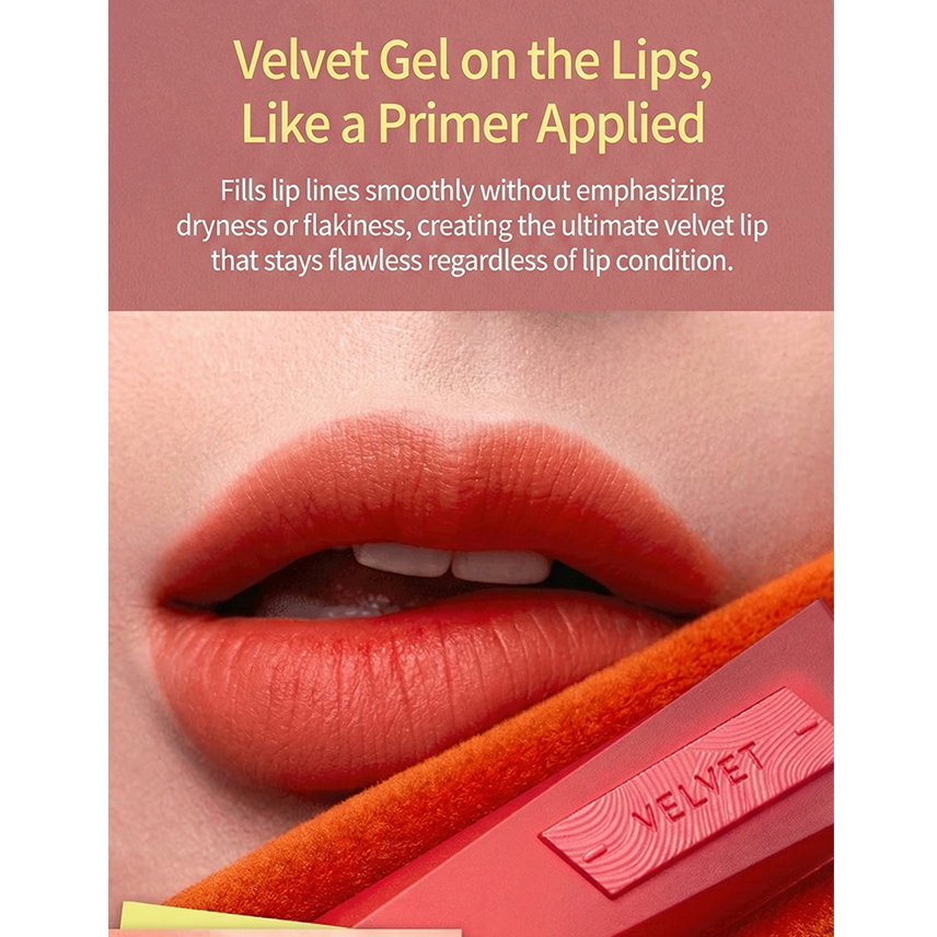 3ce Types 3CE Velvet Lip Tint Flush 4g (12 Types) - Ieumhub