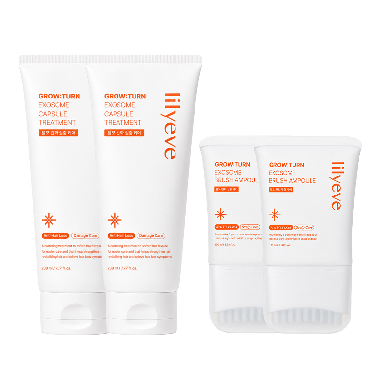 lilyeve Growturn Exosome Capsule Treatment 230ml / lilyeve Growturn Brush Ampoule 100ml (6 Options)