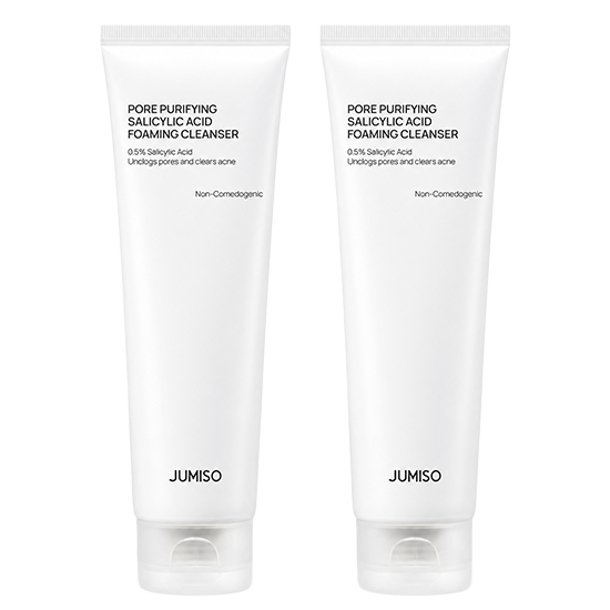 Jumiso Pore Purifying Salicylic Acid Foaming Cleanser 150g (3 Options)