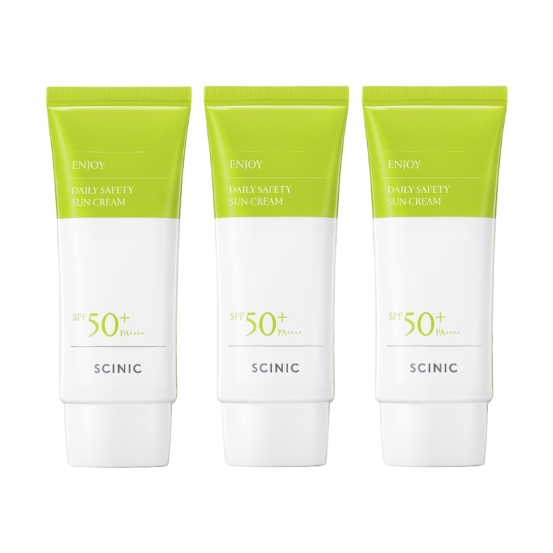 SCINIC Enjoy Daily Safety Physical Sun Cream / Base Skip Powdery Tone-Up Sun Cream SPF50+ PA++++ 60g (7 Options)