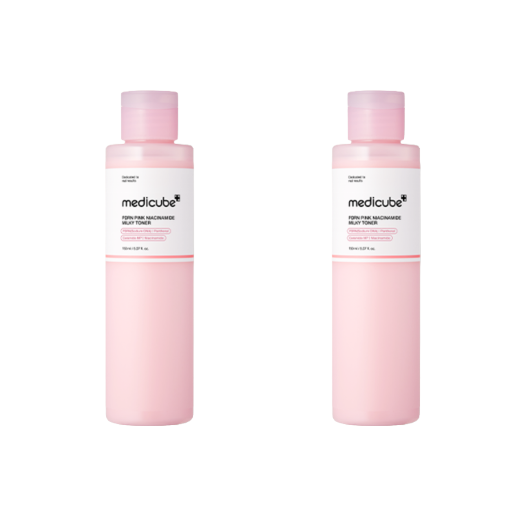Medicube PDRN Pink Milky Toner Essence 250ml (3 Options)