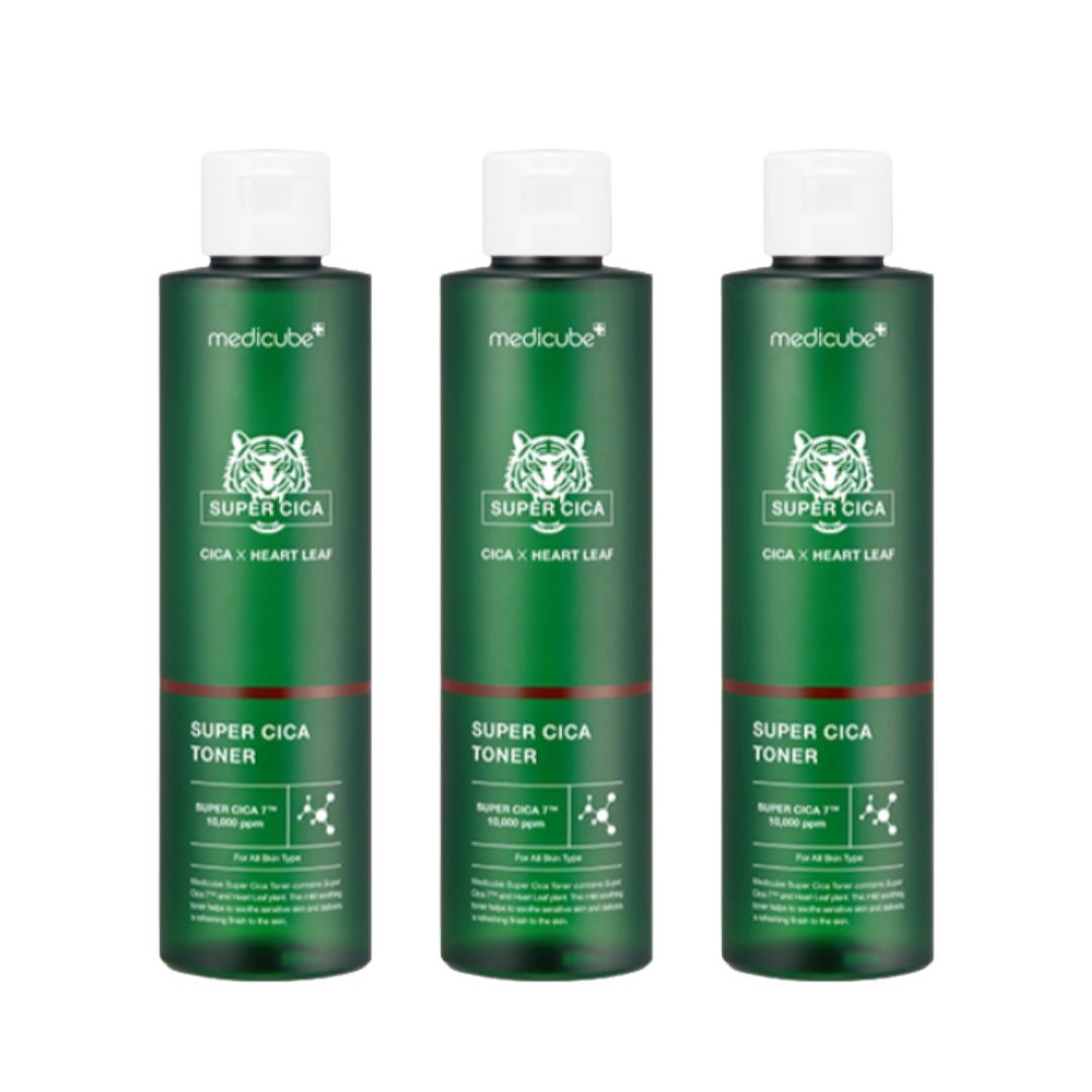 Medicube Super Cica Toner 210 ml (3 Options)