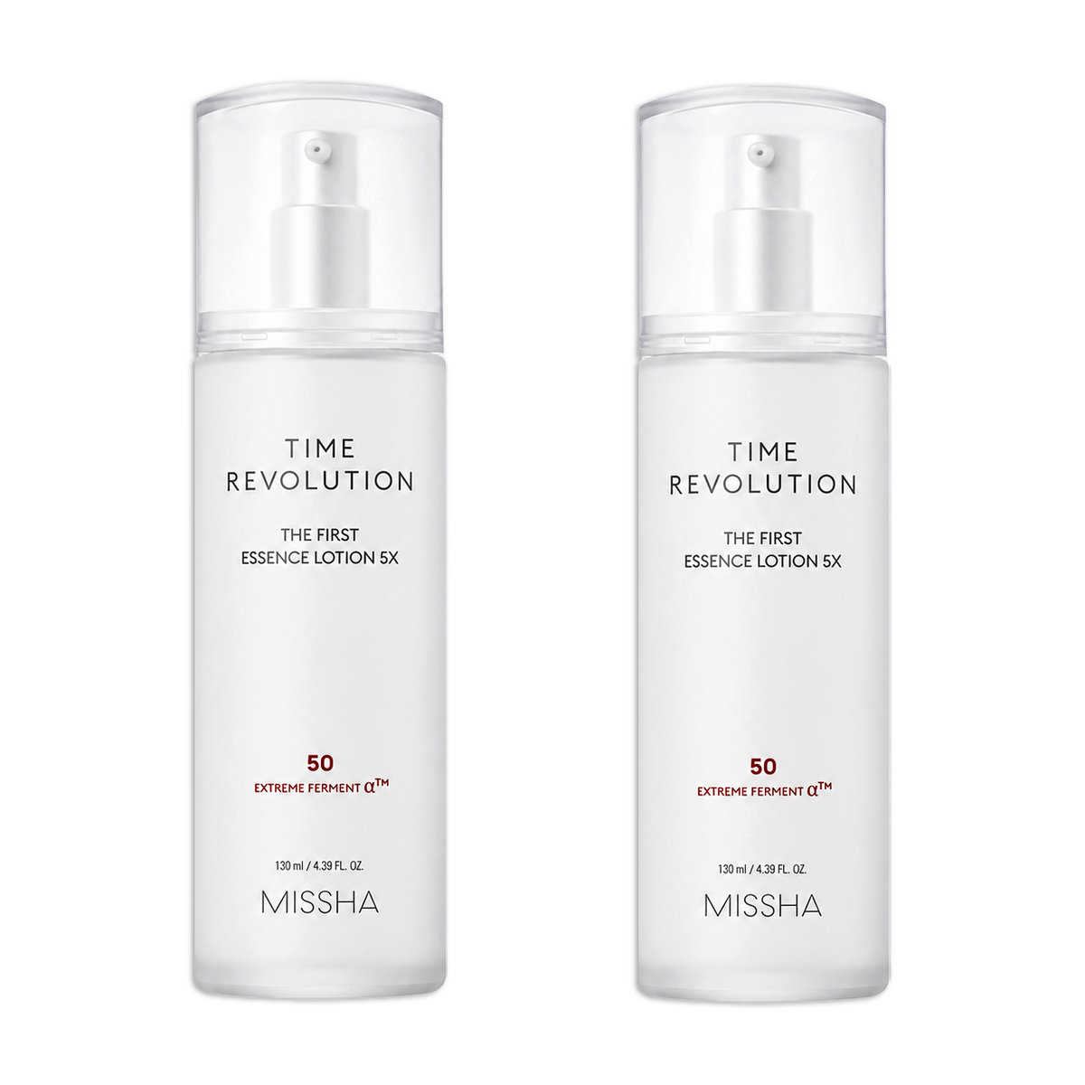 MISSHA Time Revolution The First Essence Lotion 5X 130ml (3 Options)