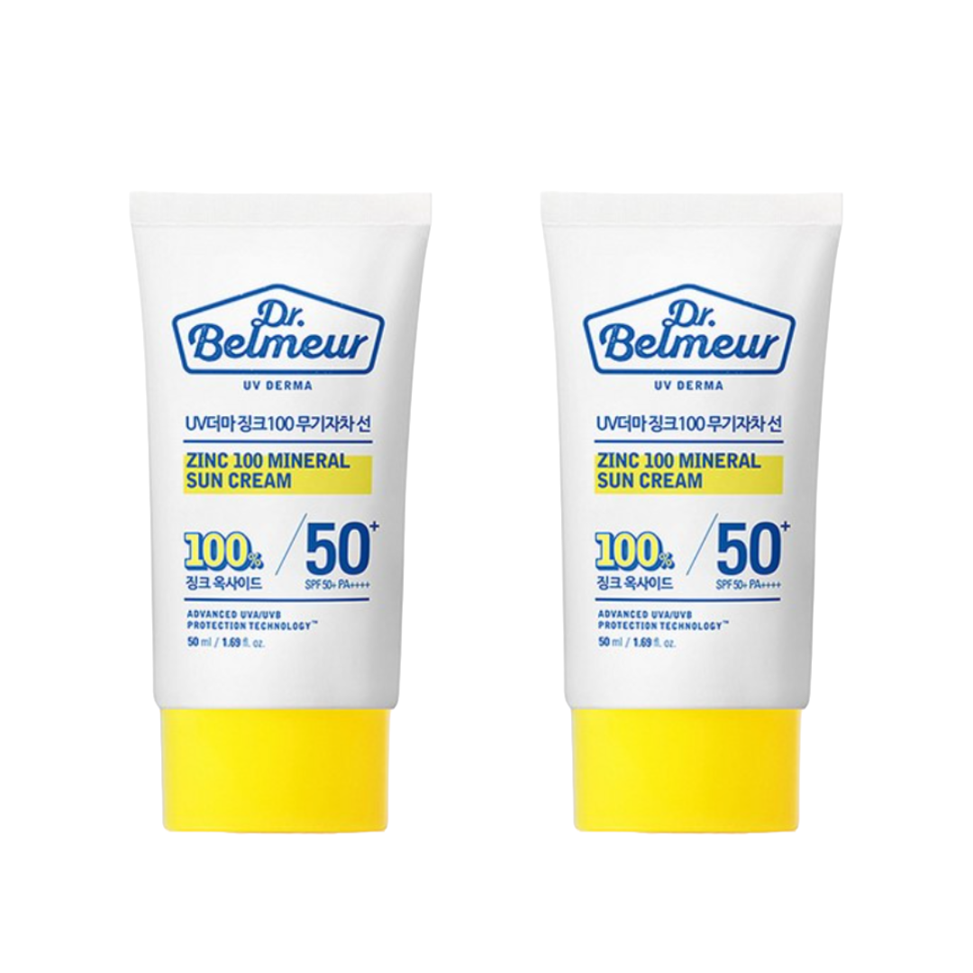 The Face Shop Dr. Belmeur UV Derma Mineral Sun Cream SPF48 PA+++ 50ml