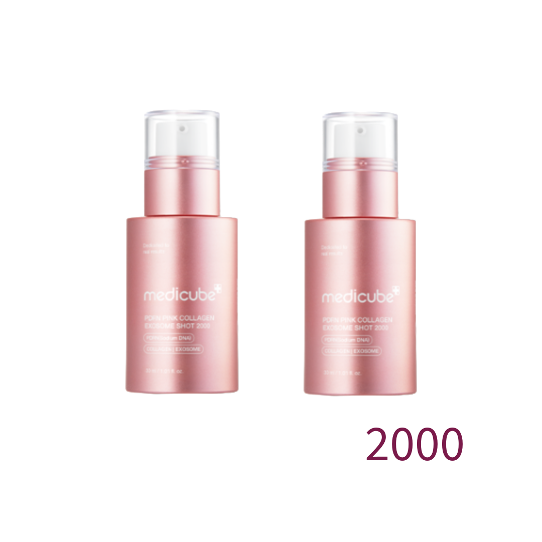 Medicube PDRN Pink Collagen Exosome Shot Ampoule 2000 (30ml), Ampoule 7500 (30ml) (7 Options)