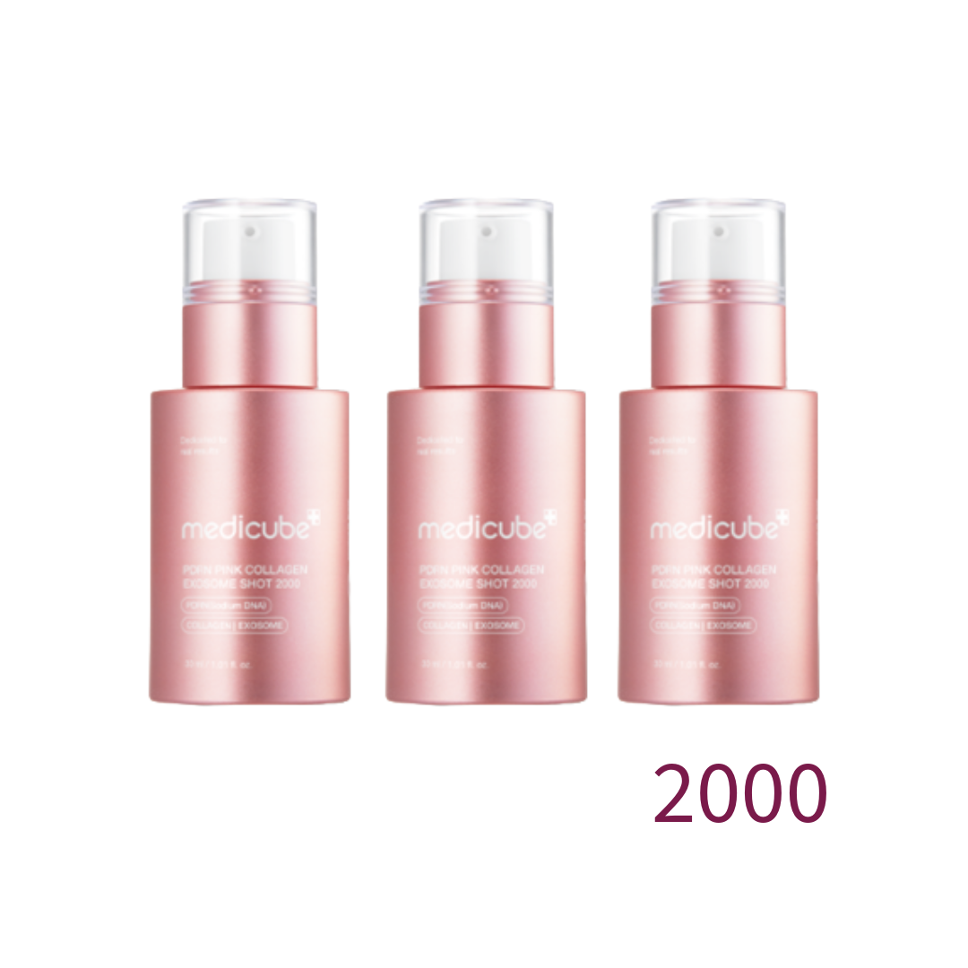 Medicube PDRN Pink Collagen Exosome Shot Ampoule 2000 (30ml), Ampoule 7500 (30ml) (7 Options)