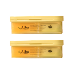 d’Alba Double Quick Liposome Calming & Boosting Half & Half Pad 100 Sheets (3 Options)