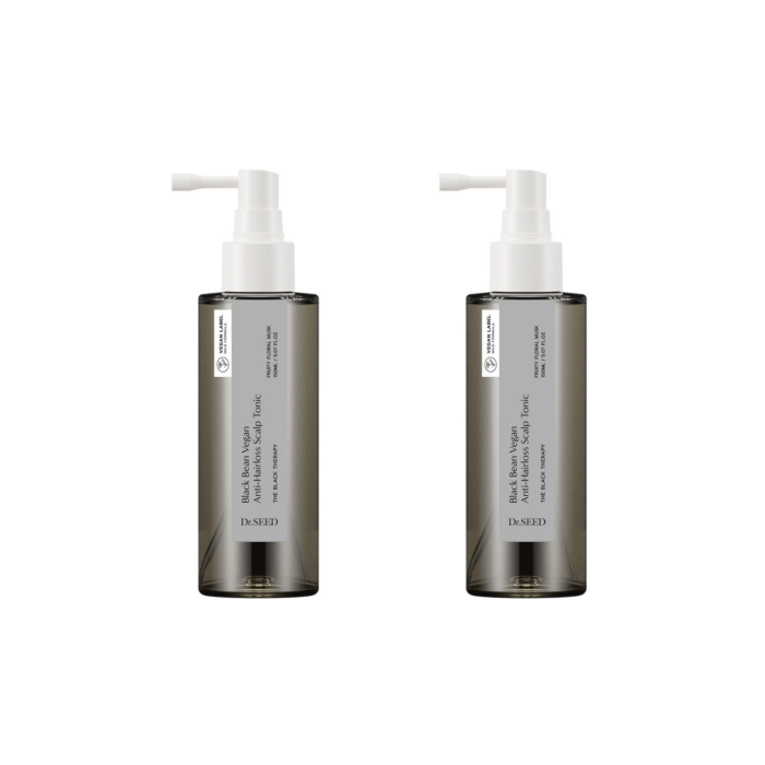 Dr.SEED Black Bean Vegan Anti-Hair Loss Line (Shampoo 1000ml · Hair Tonic 150ml · Treatment Hair Pack 250ml) (13 Options)