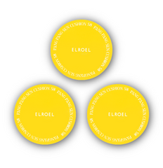 ELROEL Yellow Big Sun Cushion 25g (3 Options)