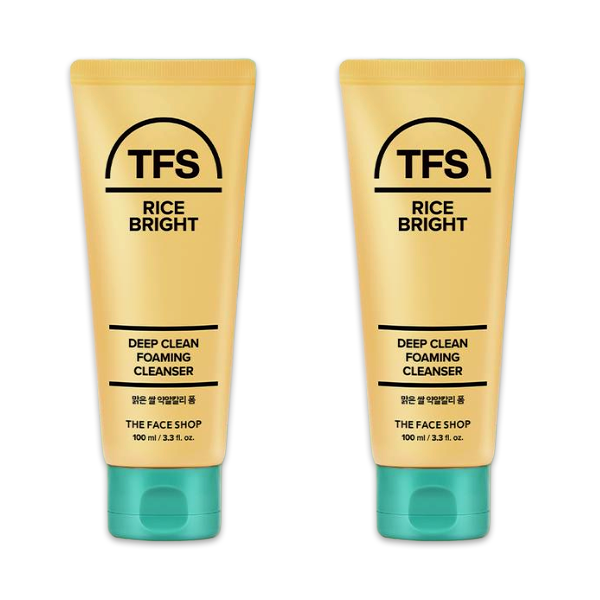 THE FACE SHOP Rice Bright Cleansing Gel Foam 100ml / Foam Cleanser 100ml / Tube Balm 60ml / Cleansing Water 300ml / Cleansing Oil 100ml (20 Options)